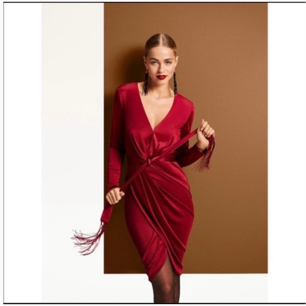 Altuzarra for Target Ruby Red Hill wrap dress 20th anniversary collection